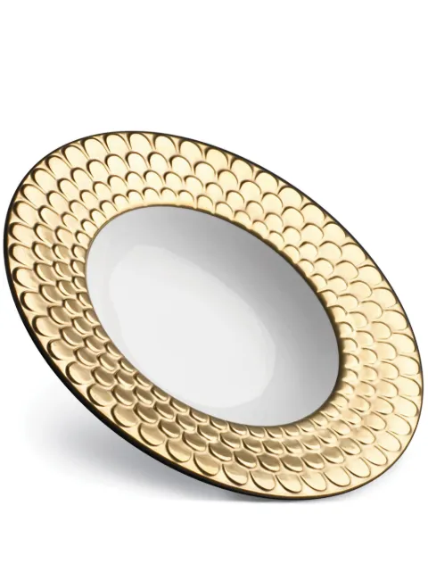 L'Objet Aegean soup plate (22cm) White AG5300