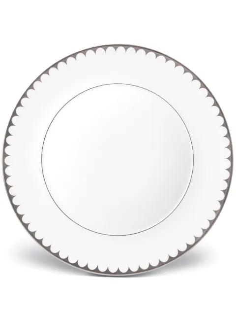 L'Objet Aegean Filet dinner plate (27cm) White AG6102