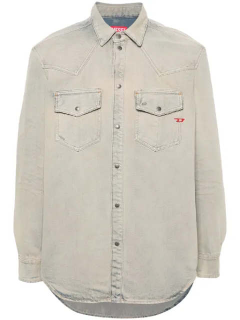Diesel D-Ocean denim shirt Neutrals A0351909H60