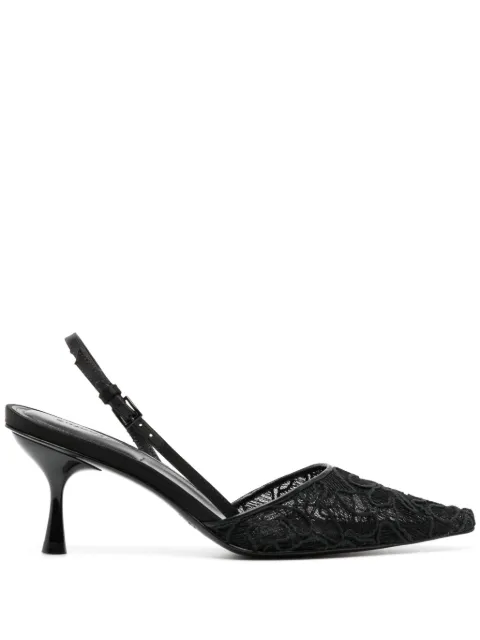SIMKHAI Dylan 70mm slingback pumps Black 124S009LAC