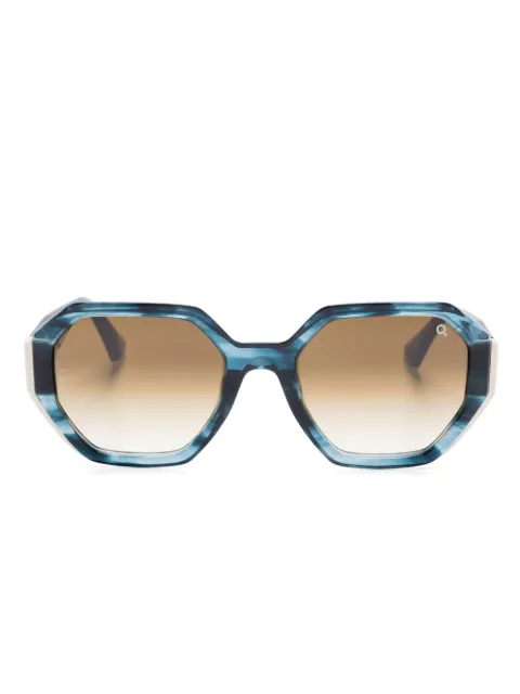 Etnia Barcelona Derroche geometric-frame sunglasses Blue DERROCHE