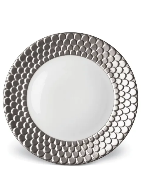 L'Objet Aegean charger (30cm) White AG6000