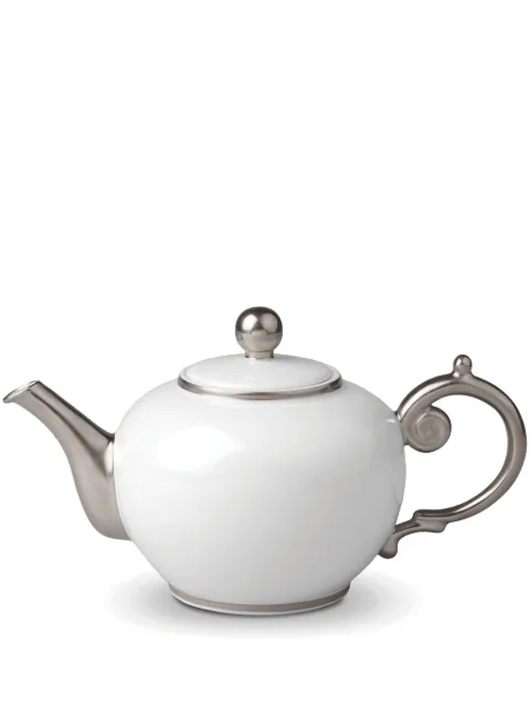 L'Objet Aegean teapot (14cm x 27cm) White AG6820