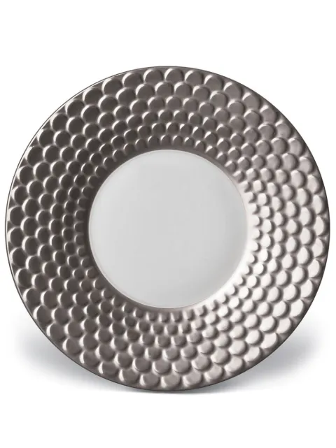 L'Objet Aegean saucer (17cm) White AG6600