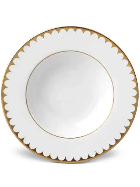 L'Objet Aegean Filet soup plate (23cm) White AG5304