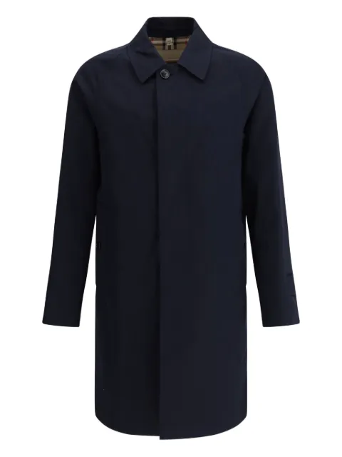 Burberry mid-lenght Camden heritage car coat Blue 8079395