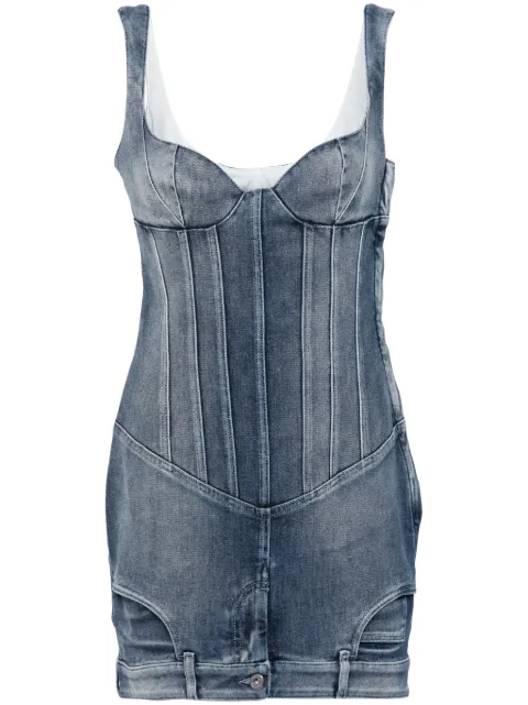 Off-White Upside Down denim dress Blue OWYM030S24DEN0014000