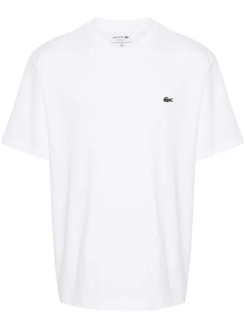 Lacoste logo-patch T-shirt White TH7318