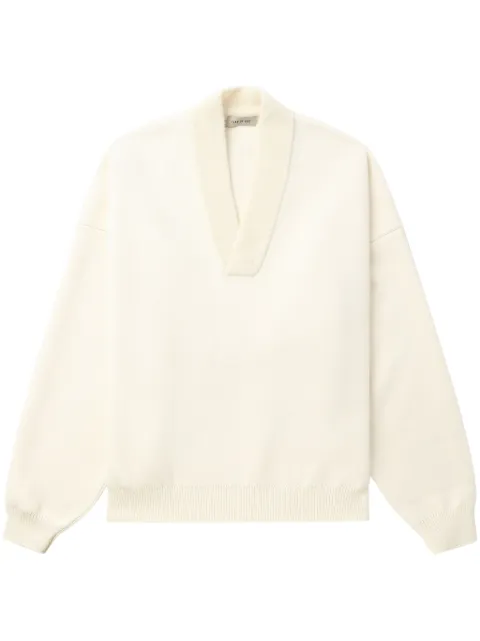 Fear Of God virgin wool-blend jumper Neutrals FG8202262WCB107