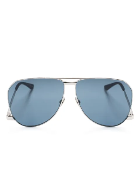 Saint Laurent Eyewear SL690 Dust pilot-frame sunglasses Silver SL690DUST