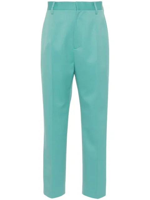 MM6 Maison Margiela single-stitch tapered trousers Green S52KA0493S47848
