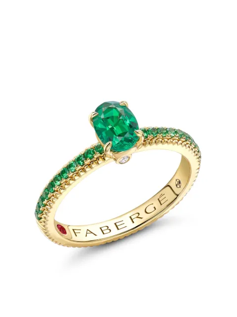 Fabergé 18kt yellow gold Colours of Love multi-stone ring Gold 831RG2505