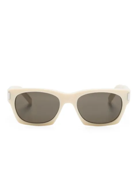 Saint Laurent Eyewear wayfarer-frame sunglasses Neutrals SL402