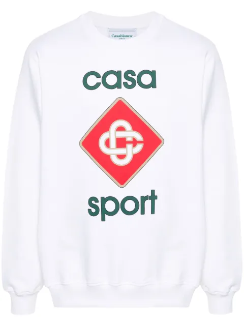 Casablanca Casa Sport sweatshirt White MS24JTP001
