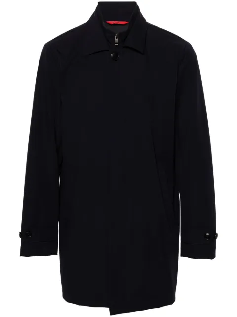 Fay Morning layered coat Blue NAM6148064SVUW