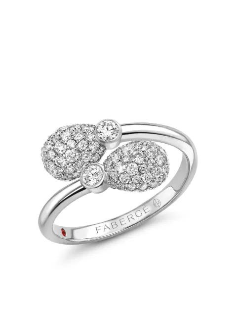 Fabergé 18kt white gold Emotion diamond ring Silver 1165RG2106