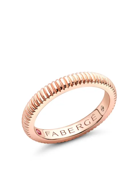 Fabergé 18kt rose gold Colours of Love ruby ring Pink 1608RG1749