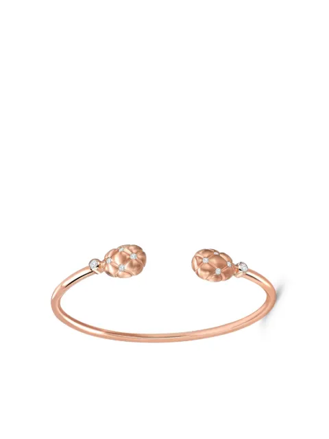 Fabergé 18kt rose gold Treillage diamonds cuff Gold 1070BT2019