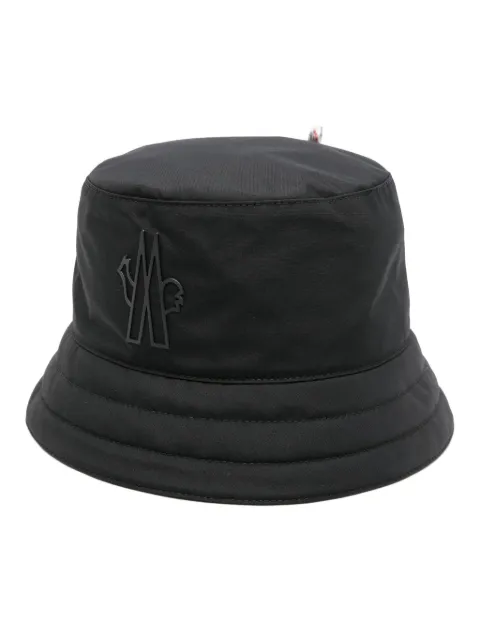 Moncler Grenoble logo-appliqué bucket hat Black J10983B0000153694