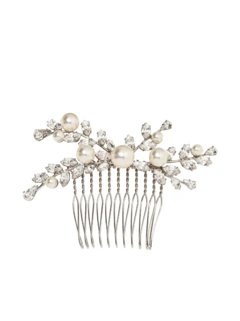 Jennifer Behr Verla embellished comb Silver 50EB24CRYSTAL