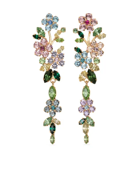 Jennifer Behr Verlee drop earrings Green 50RC133MULTI