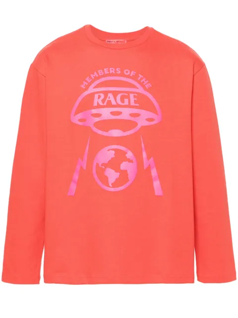 MEMBERS OF THE RAGE Spaceship cotton T-shirt Red MTFW23TT07360372