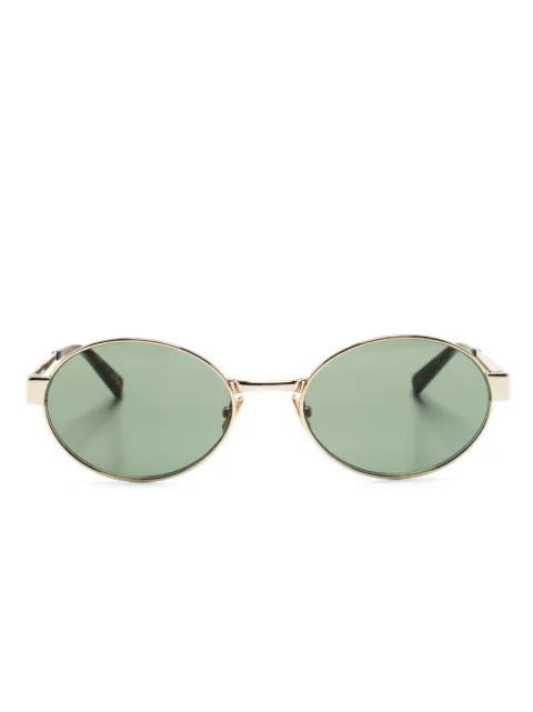 Saint Laurent Eyewear 692 oval-frame sunglasses Gold SL692