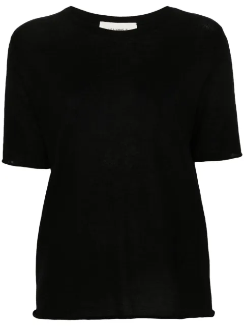 Lisa Yang Ari cashmere T-shirt Black 2024079