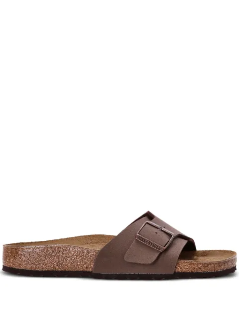 Birkenstock Catalina leather slides Brown 1026510