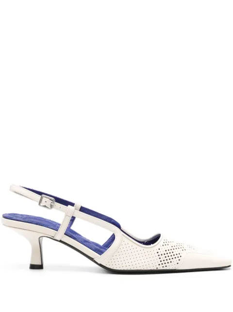 Burberry Chisel 50mm slingback pumps White 8083784