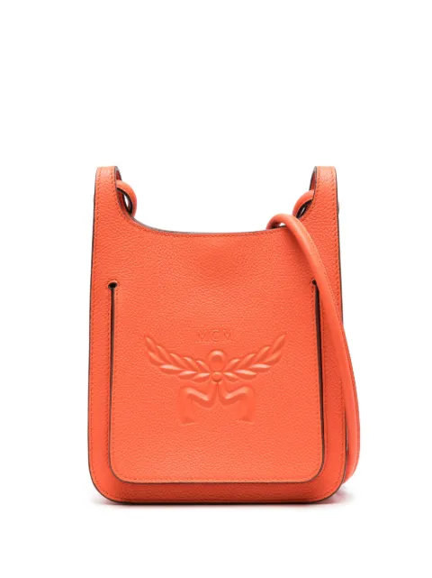 MCM mini Himmel Hobo crossbody bag Orange MWHESAC01