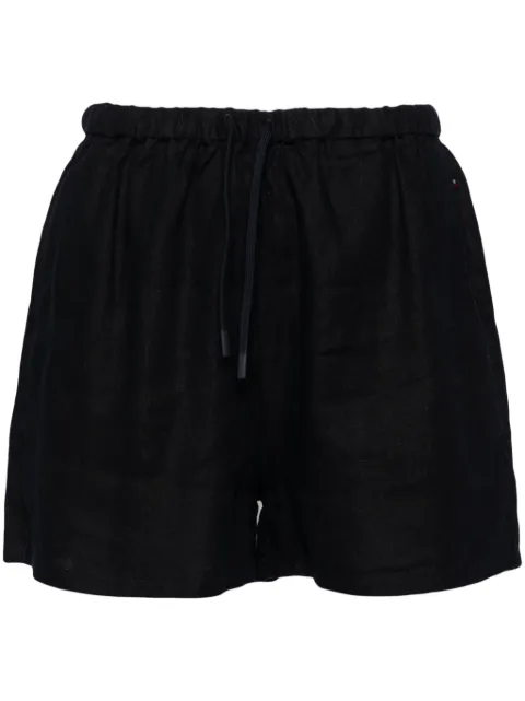 Tommy Hilfiger high-waist straight-leg shorts Blue WW0WW41376