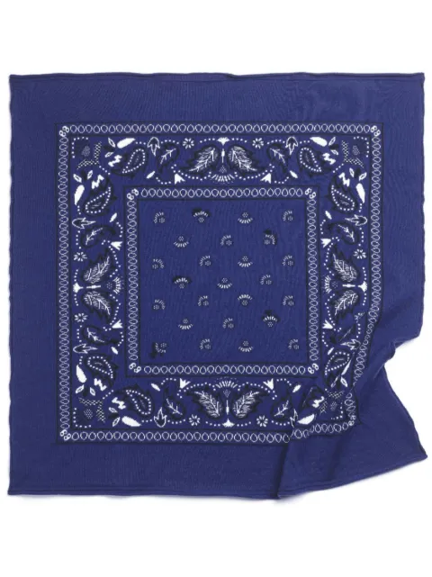 Barrie bandana-print scarf Blue C135853