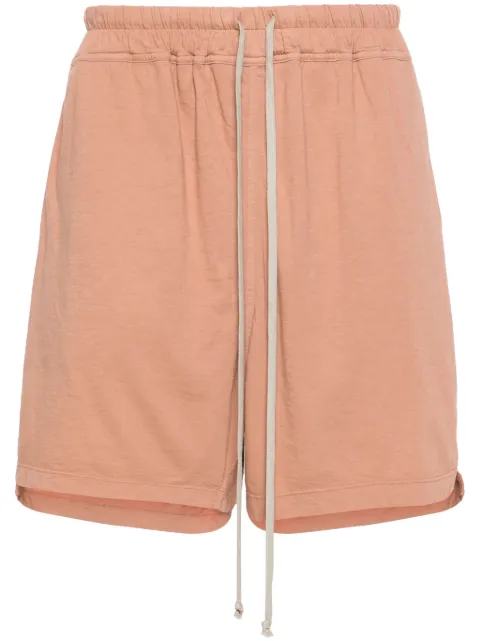 Rick Owens DRKSHDW Phleg cotton shorts Orange DU01D1367RN