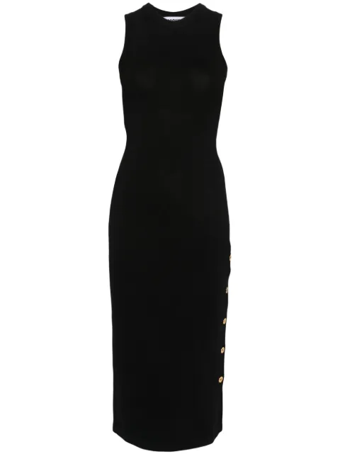 Moschino knitted midi dress Black 4930504