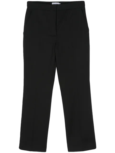 Calvin Klein slim-cut gabardine trousers Black K20K206885