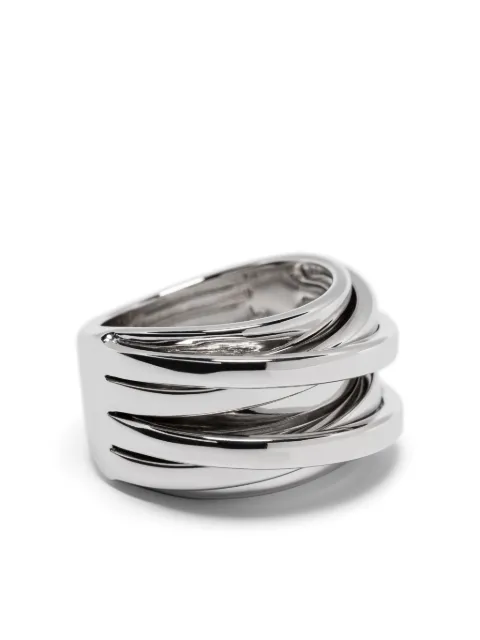 Tom Wood Orb chunky ring Silver 100790TW
