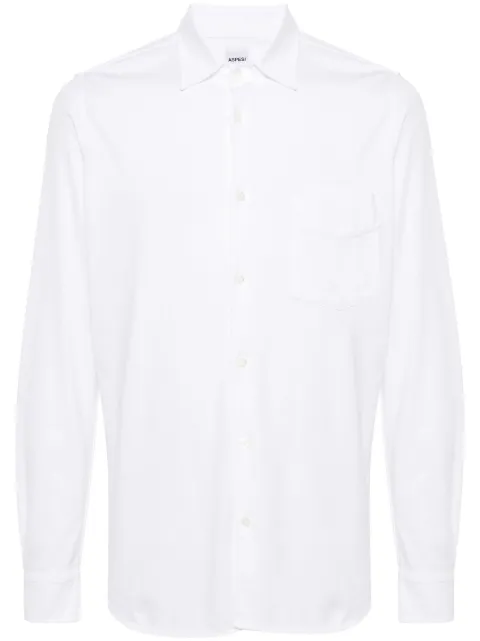 ASPESI jersey cotton shirt White AY362438