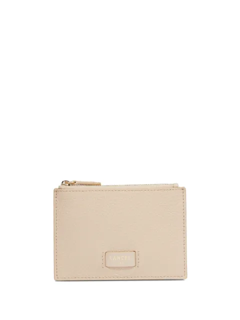 Lancel Ninon leather cardholder Neutrals A105378BTU