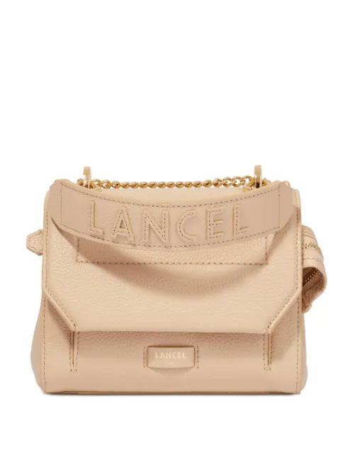 Lancel small Ninon de Lancel leather flap bag Neutrals A092218BTU
