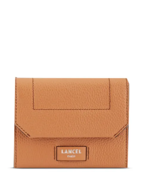 Lancel Minon flap compact wallet Brown A1029620TU
