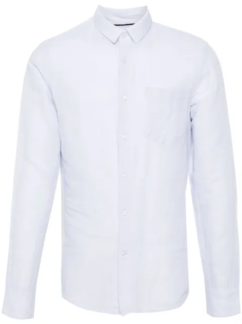 Calvin Klein monogram-embroidered shirt Blue K10K108664