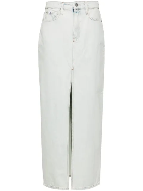 Calvin Klein Jeans mid-rise denim midi skirt J20J2224891AA
