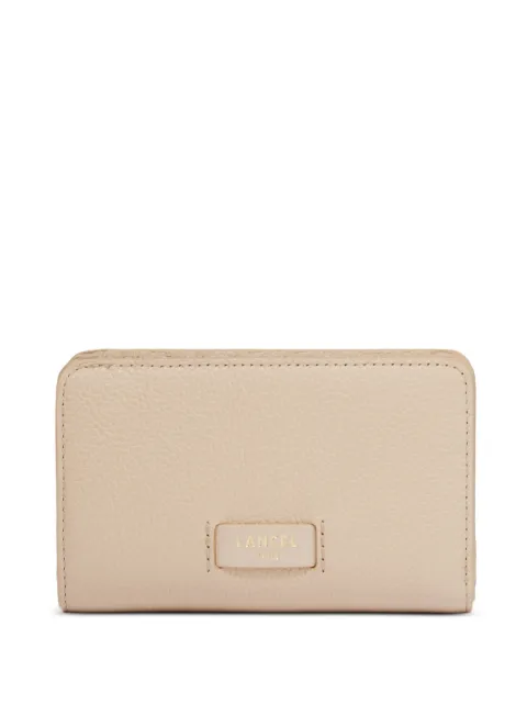 Lancel Ninon leather compact wallet Neutrals A111238BTU
