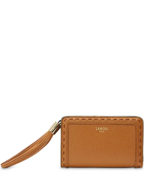 Lancel zip-around leather wallet Brown A1113620TU