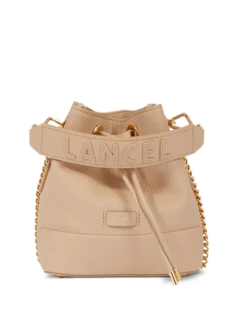 Lancel Ninon leather mini bag Neutrals A114668BTU