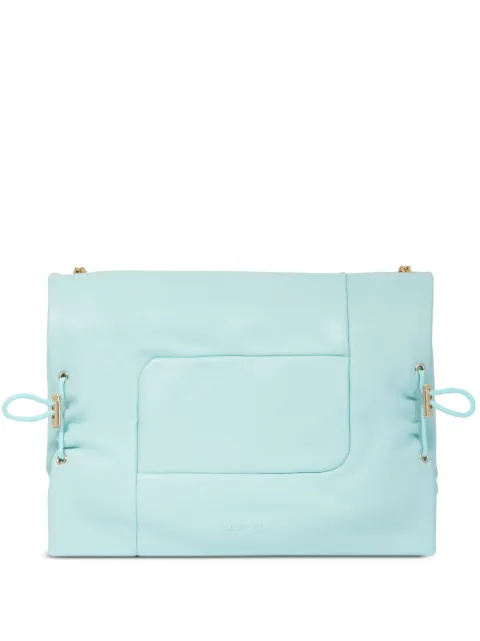 Lancel large Billie de Lancel leather crossbody bag Blue A12767F8TU