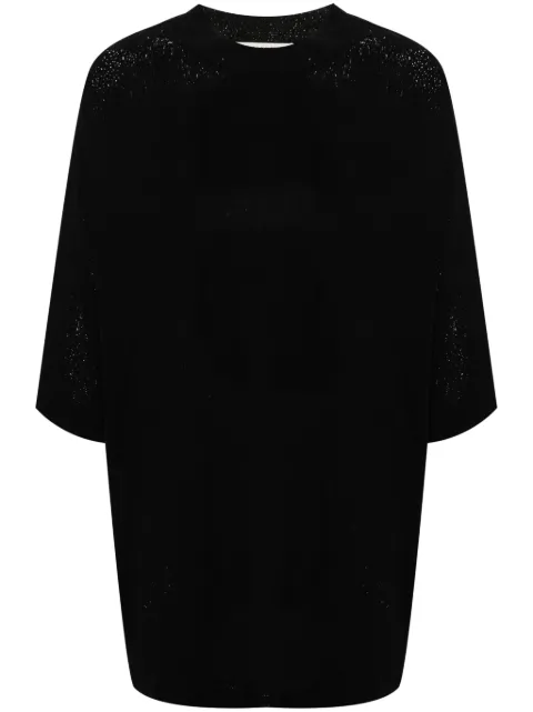 1017 ALYX 9SM distressed longline T-shirt Black AAUTS0452FA01