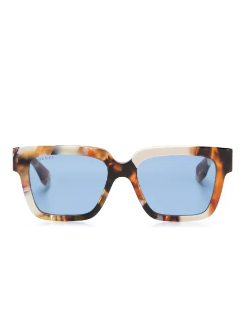 Gucci Eyewear wayfarer-frame sunglasses White 778351J0765