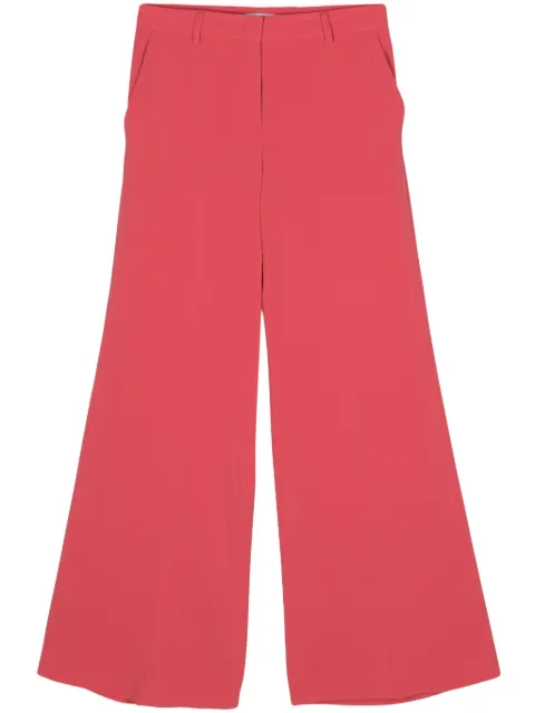 Alberto Biani pressed-crease palazzo pants Pink AC0028CC828